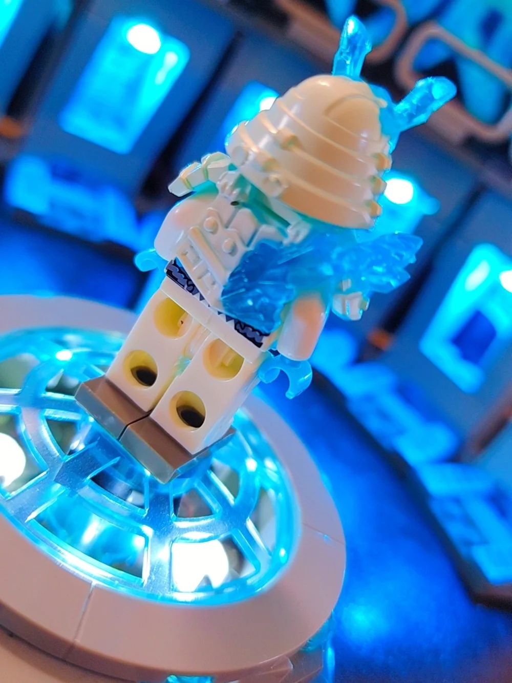 Ninjago Ice Emperor Zane Minifigure Lego Compatible